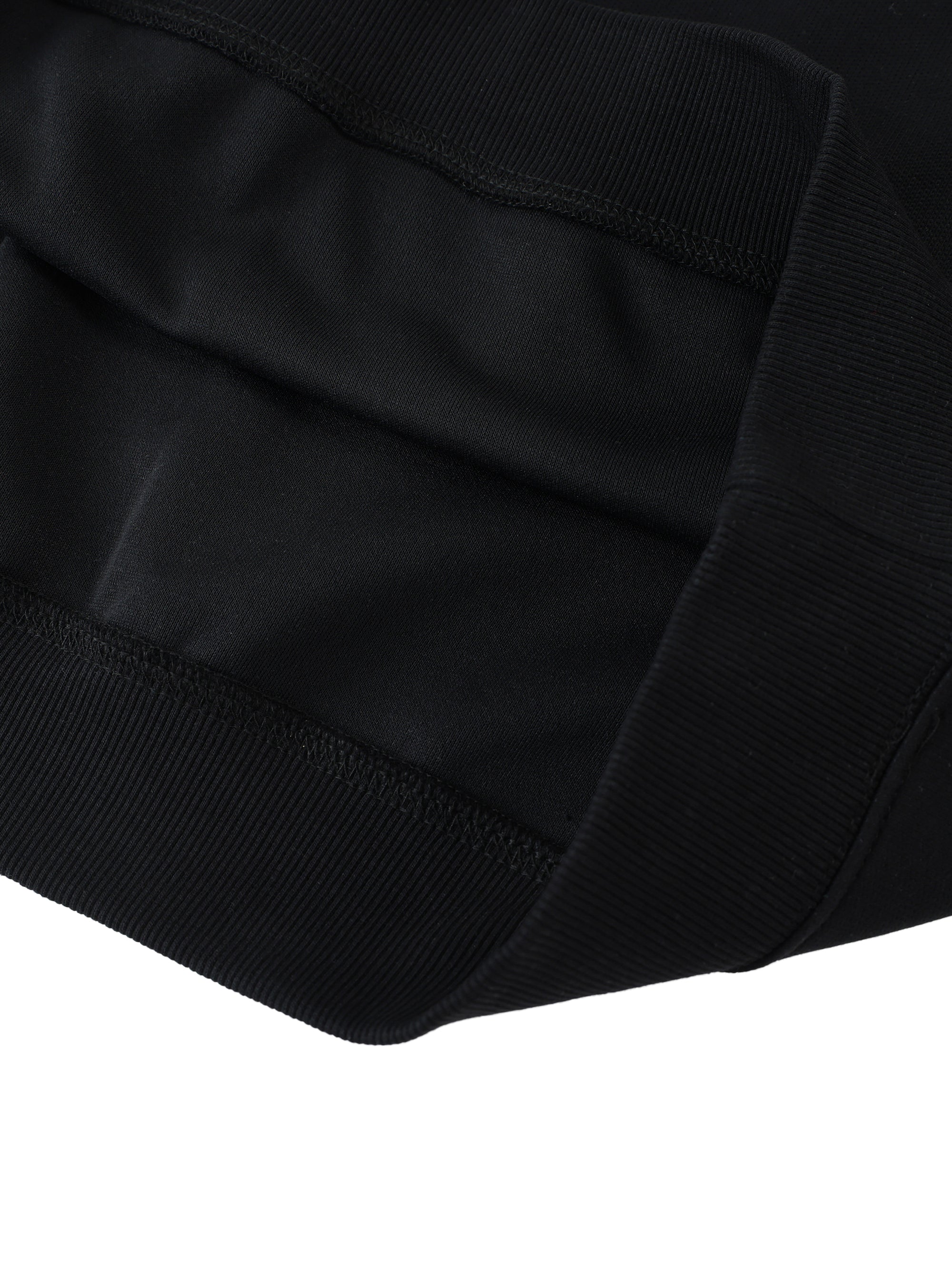Oversized Crewneck Taped Sweatshirt